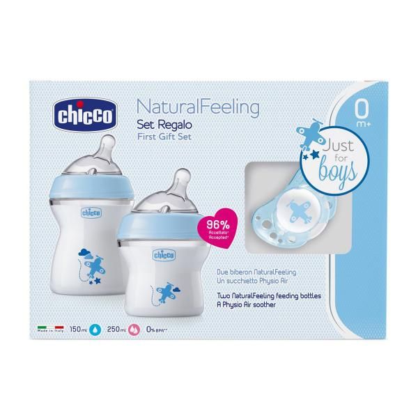 Chicco - Gift Set Natural Feeling Boy 1-220