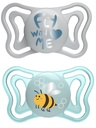 Chicco - Soother Physio Light Boy Sil (2-6M) 2Pcs 1-51