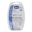 Chicco - Soother Physio Soft Girl and Boy Sil (0-6) 1Pcs 1-157