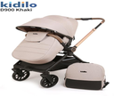 Kidilo Stroller with Bag (D900) Khaki 8-835