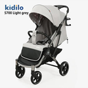 Kidilo Stroller (S700) Light Grey 8-848